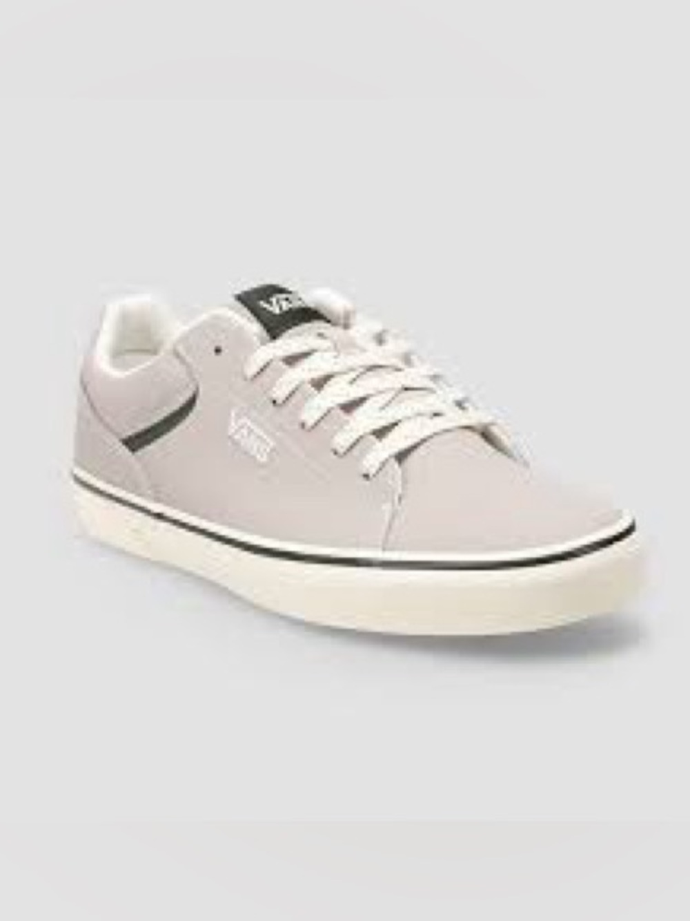 Vans Light Gray Low-Top Skate Sneaker size 11 MN